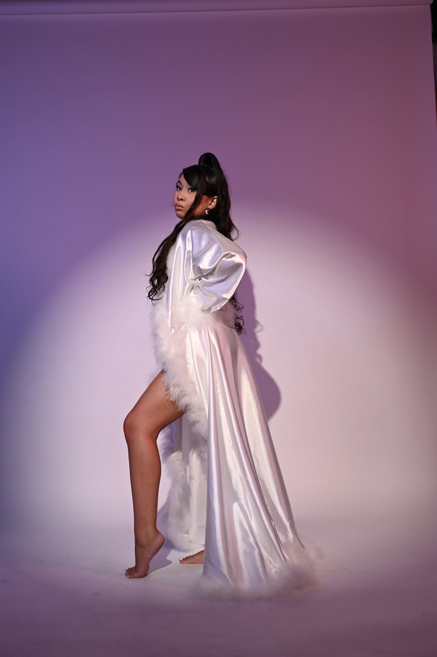 Snoh White Robe