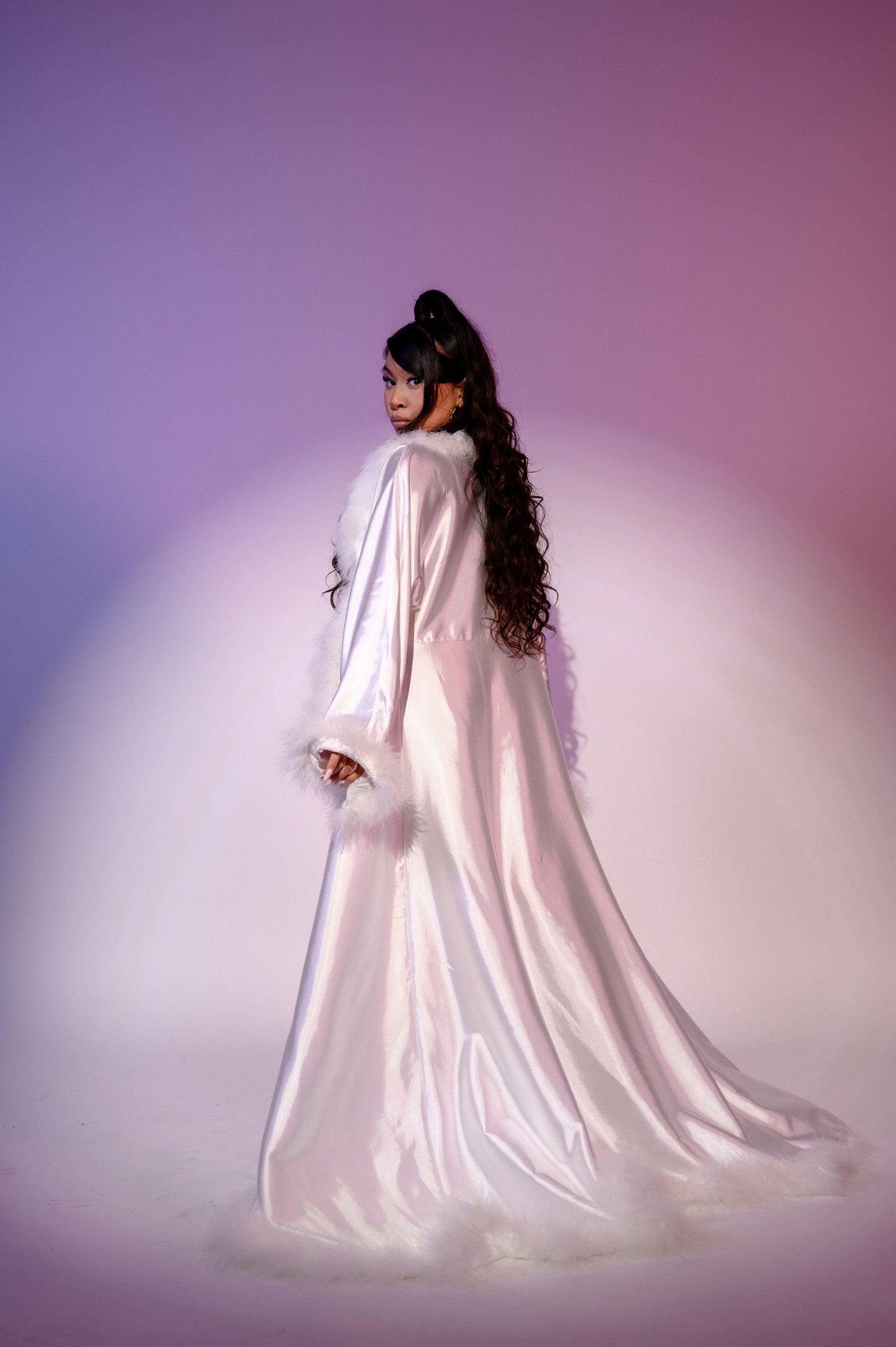 Snoh White Robe